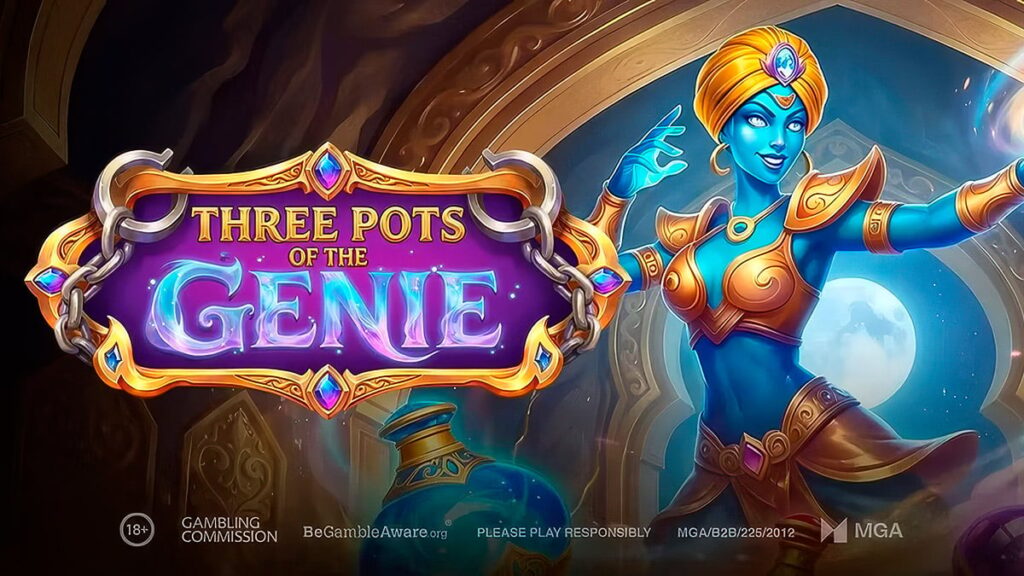 Play’n GO lança Three Pots of the Genie com três bônus sobre a mecânica Lock’n Gold
