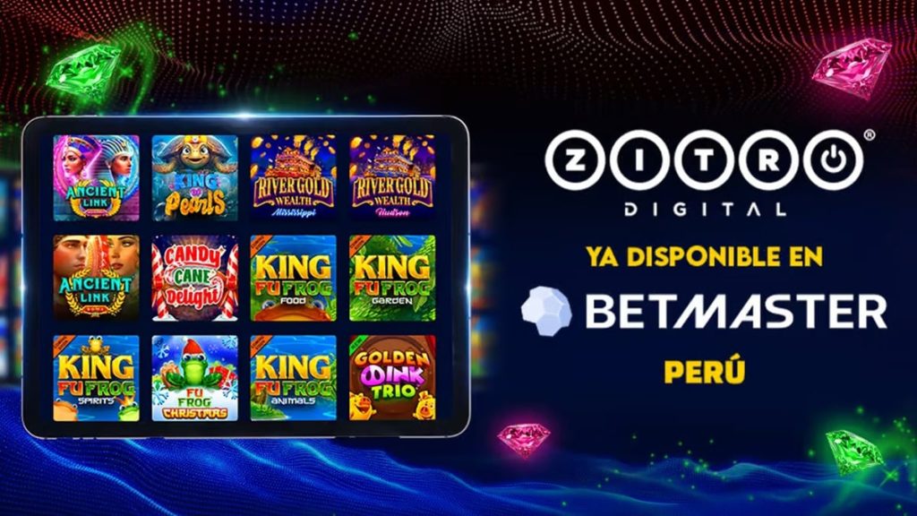 Zitro Digital y Betmaster acuerdan llevar iGaming a Perú